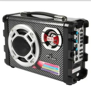 휴대용 리모컨 블루투스 오디오 엠프 스피커 SF-B10/사파이어 FM라디오 야외용 강의실
