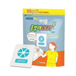 [유한양행]해피홈 좀벌레 아웃 서랍장용(30입)