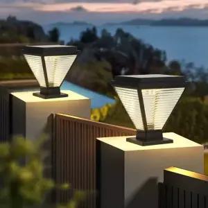 태양광 문주등 야외난간등 가로등 테라스 대문 주택 테라스등 정원 잔디등 사각 정원조명