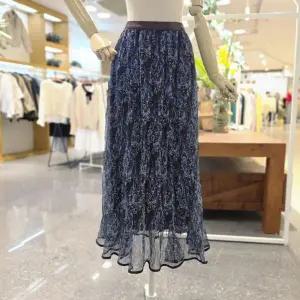 [대구백화점] [멜로디가든]에스닉 주름스커트(M26M4S102)