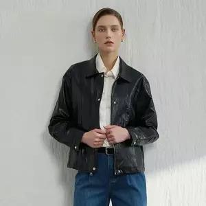 [NS홈쇼핑][엘루아] VEGAN LEATHER 블루종 자켓 5종택1[35845051]