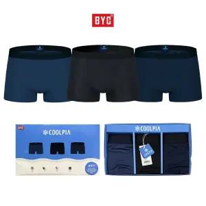 BYC 쿨피아 인견 아웃밴드 단색드로즈 3매입