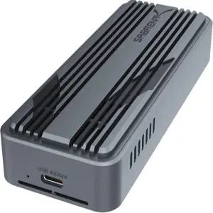 SABRENT USB4 NVMe SSD 인클로저 - 공구가 필요 없는 4.0 M.2 PCIe x 4 외장 케이스 3900MB/s Thunderbolt