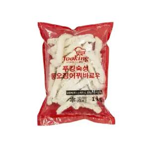 업소용 대용량 푸킹 대왕 오징어 꿔바로우 1kg 오징어튀김