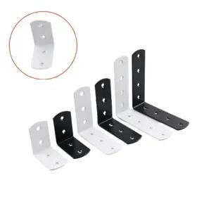 목재 보강 연결 철물 ㄱ자 꺽쇠 30mm 30X50X50 백 고정부속 꺾쇠 보강철물
