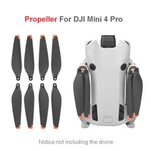 DJI mini 4 프로 드론 액세서리 프로펠러 소품 블레이드 교체 라이트 무게추 윙 팬 8 개