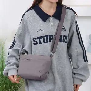 여성 여행 크로스 백 핸드 폰 지갑 가방 퍼플그레이