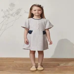 [대구백화점] [빈]그레이 벨라인 트위드 원피스(BA24OP02GY)