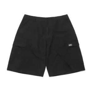 LEE 절개 디테일 카고 쇼츠 블랙 LE2602SO05 BK