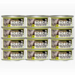 보레알 고양이 주식캔 그레인프리 칠면조 송어 80g 12개