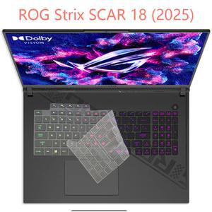 호환 ROG Strix SCAR 18 G835L G835 LX LW / ROG Strix G18 G815J G815 JI JV 18 인치 용 TPU 노트북 키보드 커버 스킨