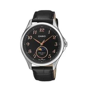 [카시오] 남성 가죽 손목 시계 문페이즈 MTP-M110L-1A
