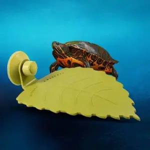 거북이 나뭇잎 모양 쉼터 실리콘코스터 티백고정