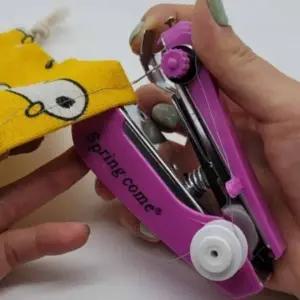 ( )미니 재봉틀 핸드미싱 초보자재봉틀 수동미싱기 휴대용재봉틀 소형재봉틀