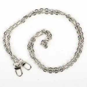 ( )가방끈 체인 실버 120cm 미니백스트랩 명품가방스트랩 명품스트랩 가방체인줄