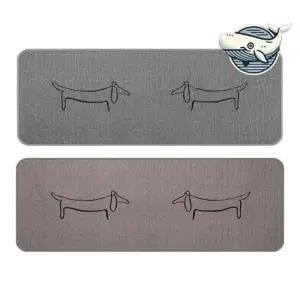 귀여운 강아지 퀼트 러그 실내 여름 카페트 아이방 면 러그 침대 식탁 원형 단모 대형 거실 사계절