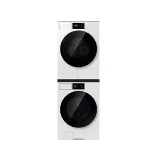[삼성] 비스포크AI 세탁건조기세트 WF80H2422BDHW 24kg+22kg