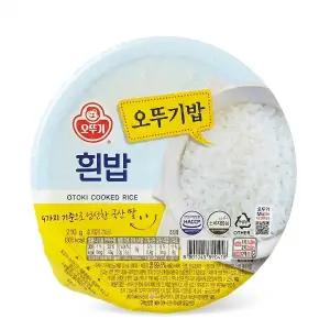 오뚜기밥 흰밥 210g 36개