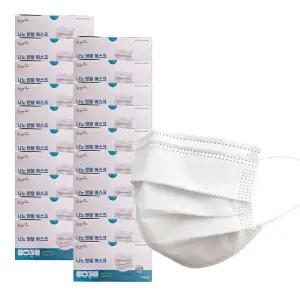 나노 국산 MB필터 덴탈마스크 화이트 대형 1000매