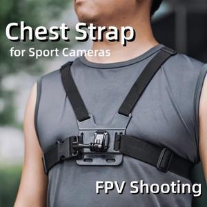 DJI Osmo Action 6/5 Pro/4/3 13/12/11 Nano FPV 스포츠 카메라 액세서리용 퀵 릴리스 가슴 스트랩 브래킷