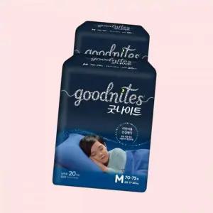 하기스 굿나이트 중형 20px2팩 (남아 여아) 4310243