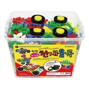 ( )뉴꼬마 천재 블럭 364 pcs 와플 십자 유아 미니와플 토이맨 사각 장난감 끼우기_24993435