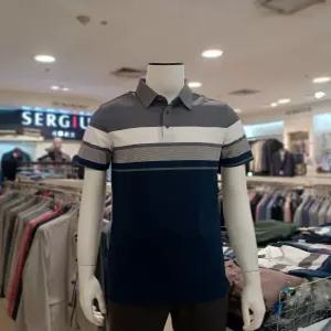 lt;동아수성점gt;무봉제 나일론혼방 단가라 반팔티 STSVB1D63007