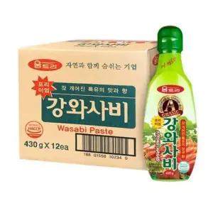 움트리 강와사비 430g 12개