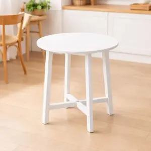 아트박스 가구느낌 오접이식테이블 600x600 원형 2인 철제 폴딩 식탁