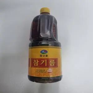 업소용 참고을 참기름 1.8L 수입 참깨분 100
