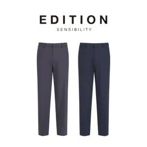 백화점 에디션 남자여름바지 링클프리 사방스판 팬츠 2종 1택 2PP1623 DR4488