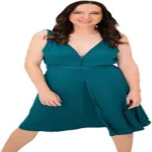 릴라 분만 가운 깊은 청록색 줄리엣 스타일 상어 탱크에서 본 병원