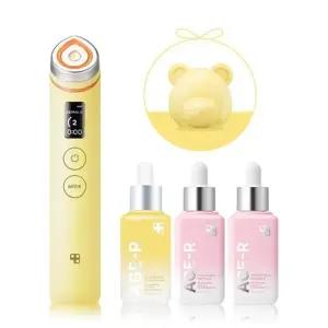 메디큐브 에이지알 부스터 프로 레몬+앰플 1개(옐로우)+멜라앰플2+곰돌이헤드1 dsmall