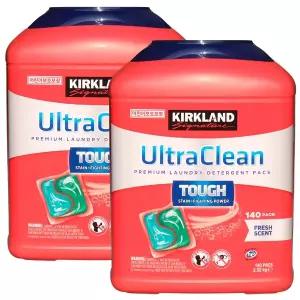 커클랜드 울트라 캡슐세제 140매 2개 (280매)