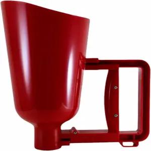 뒷마당 에센셜 새 씨앗 스쿱 모이통을 쉽게 채울 수 있는 빠른 플라스틱 4컵 보관