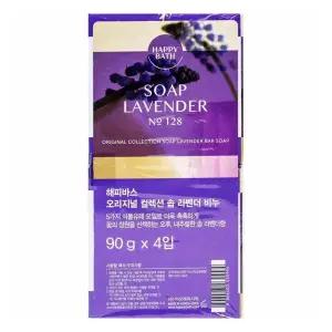 [오너클랜]BTM-M172 컬렉션 솝 라벤더 비누 90g x 4개입