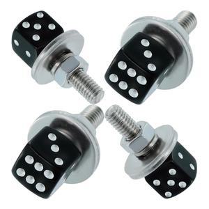 카드 자동차 번호판 나사 고정 알루미늄 세트 장식 스테인리스 스틸 볼트