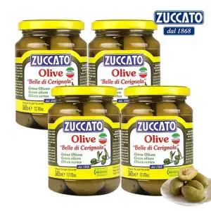 쥬카토 그린올리브 360g 4개