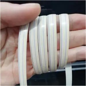 위커 가구용 196피트 플라스틱 라탄 수리 키트 파티오 8mm 너비의 평평한 직조 재료 폴리에틸렌 합성 롤