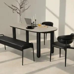 네로 세라믹 식탁 4인용 다이닝 테이블 포세린 1600