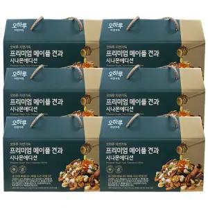 오하루 자연가득 프리미엄 메이플 견과 시나몬에디션 20g x 20개입 6박스 -디카라이프-