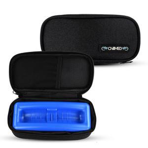 ChillMED 마이크로 쿨러백 - 재동결 가능한 아이스팩이 포함된 성 인슐린 바이알 휴대용 케이스 여행용 팩 최대 12시간의 냉각 시간 및 약물용 가방 블랙