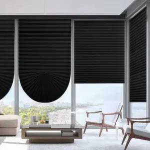 붙이는 암막 블라인드 창문 햇빛가리개 셀프 무타공 종이 베란다 120x120cm 롤스크린 설치 검정색 차단 색