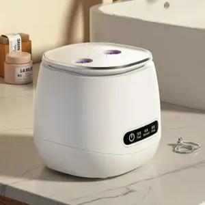 휴대용 진동 초음파세척기 목걸이 귀금속 렌즈세척기 살균 보석 손상 세정기