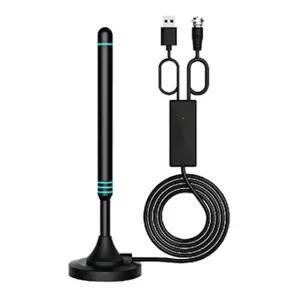 UHD 실내 TV안테나 디지털 자석 티비 수신기 증폭기 간단한 설치 채널 안정적 노이즈 셋탑박스HD UHF TV 디