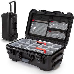 Nanuk 935 Pro 사진 키트 u2013 방수 여행용 카메라 하드 케이스 패딩 칸막이와 바퀴 22 u201D X 14 9 - 방진 및 충격 저항성 항공사 기내 반입 승인 블랙