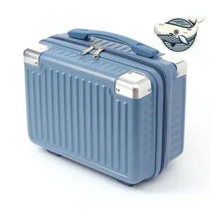 세련된 미니 캐리어 기내용 여행가방 딥블루 작은 소형 기내용 여행용 보조캐리어 서머