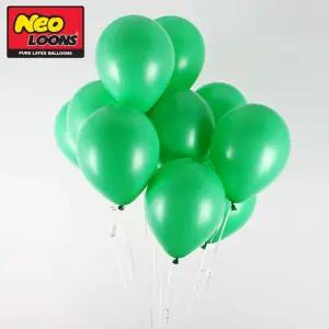 네오텍스 25cm 일반 그린 라운드 풍선 100개입 vRR3+4feA