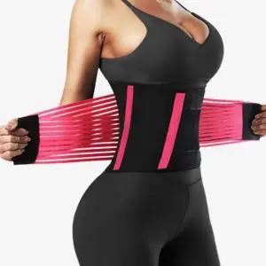 통기성운동복대 복부 땀 패드 L여자헬스장 역도용품 헬스 허리보호대 벨트