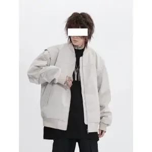 토르 남친 빈티지 파일럿 공군 점퍼풍 쇼트 오버핏 코트 OPH1